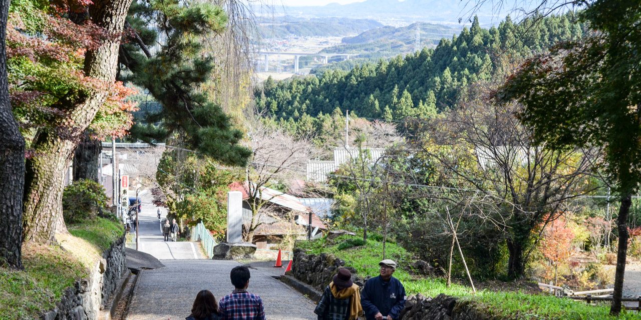 Shrine with a Wonderful View That Let You Feel Mountain Worship