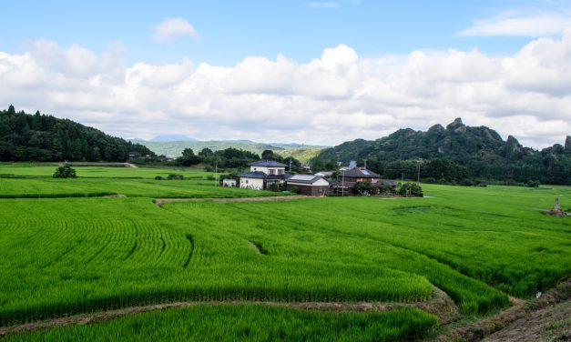 Idyllic landscape and a village that have not changed much since ancient times