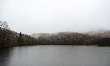 Lake in the highlands that changes its view each day