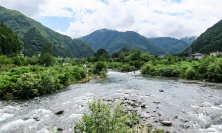 One of the headwater located deep in the mountains of Okuhida