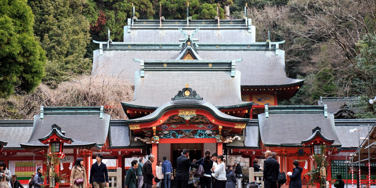 The Shrine Enshrines the Grandfather of the First Japanese Emperor Who Descended to Japan