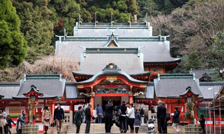The Shrine Enshrines the Grandfather of the First Japanese Emperor Who Descended to Japan