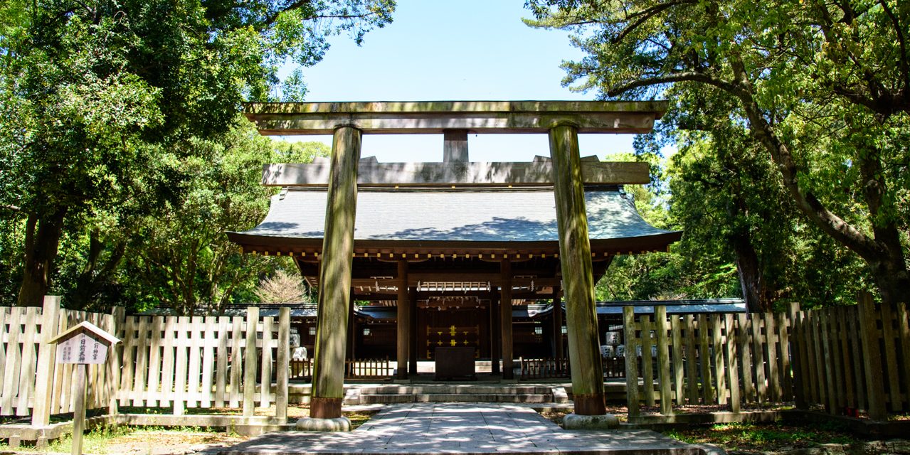 The Shrine Enshrines Mirrors Created in the Amano Iwato Myth