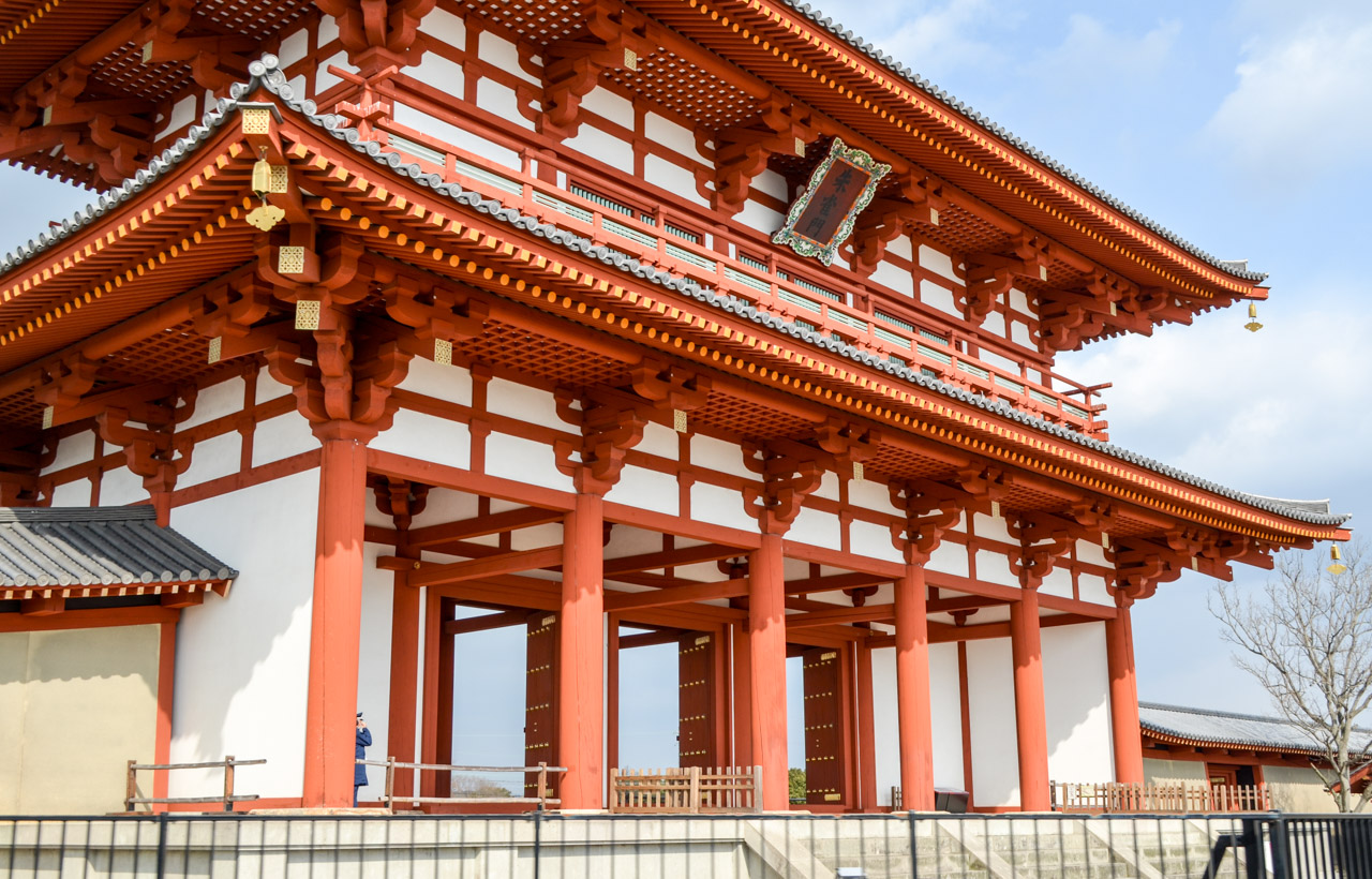 Heijyo Palace Suzaku Gate Heijyo Palace Suzaku Gate